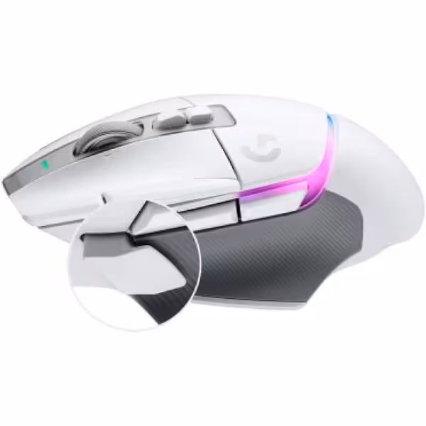 Logitech G502 X PLUS LIGHTSPEED Wireless RGB Gaming Mouse – White - image 4 of 7