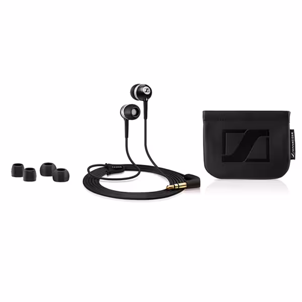 Sennheiser CX300 II In-Ear Noise-Isolating Earphones Black 3.5mm Jack