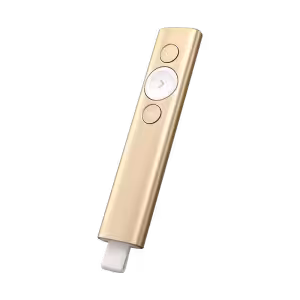 Logitech Spotlight Wireless Presentation Remote Gold (30m Range & Bluetooth)