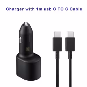 Samsung 60W Dual-Port USB-C Fast Charging Car Charger