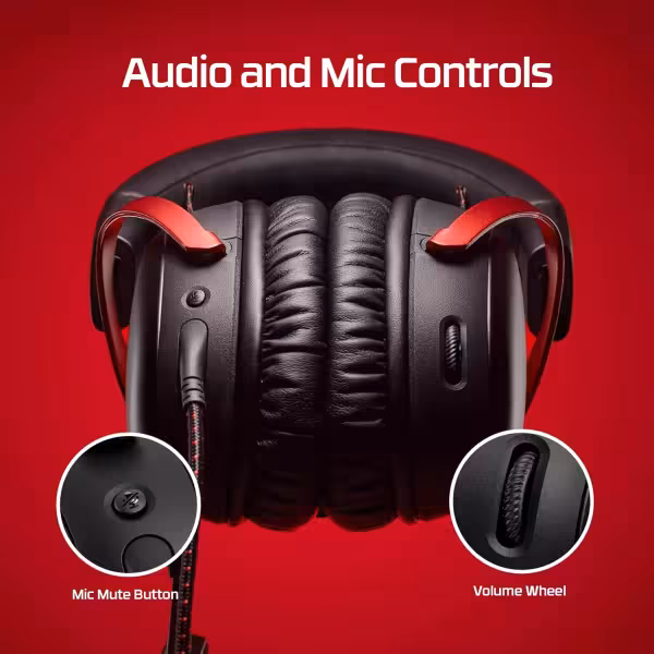 HyperX Cloud III Wired Gaming Headset with Microphone – 3.5mm Over-Ear