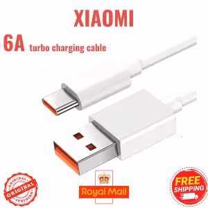 Xiaomi 6A USB-A to USB-C Fast Charging Cable 1m