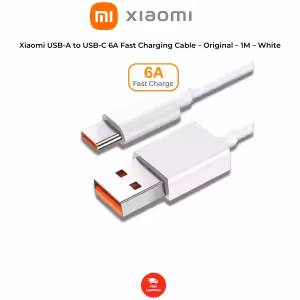 Xiaomi 6A USB-A to USB-C Fast Charging Cable 1m