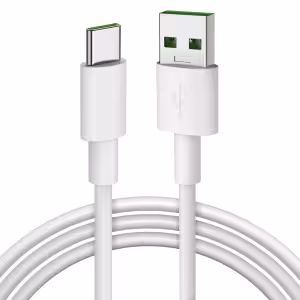 OPPO SUPERVOOC 65W 6.5A USB-A to USB-C Charging Cable White