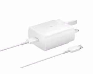 Samsung 45W USB-C Super Fast Charging Set UK 3-pin White