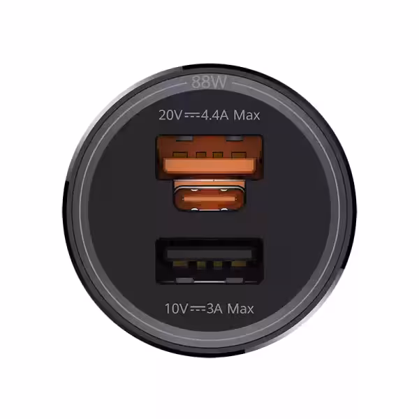 Huawei 88W SuperCharge Car Charger USB-C Adapter Set