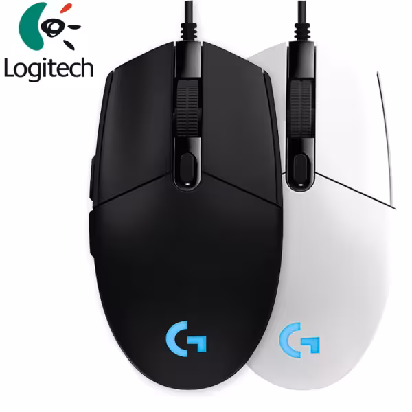 Logitech G102 LIGHTSYNC Wired Gaming Mouse White 8000 DPI