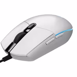 Logitech G102 LIGHTSYNC Wired Gaming Mouse White 8000 DPI