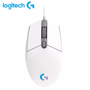 Logitech G102 LIGHTSYNC Wired Gaming Mouse White 8000 DPI
