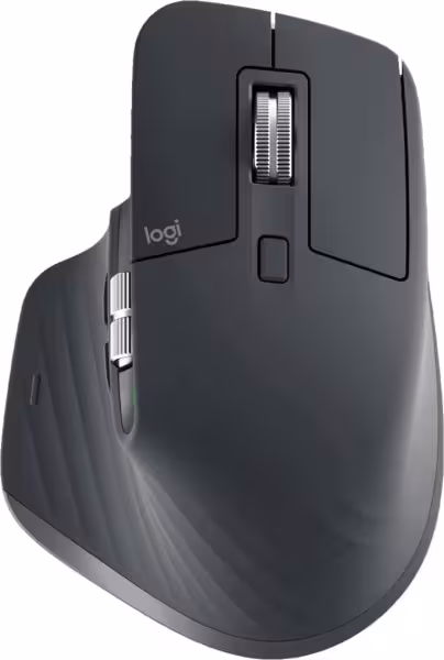Logitech MX Master 3S Wireless Mouse Graphite USB-C 8000 DPI