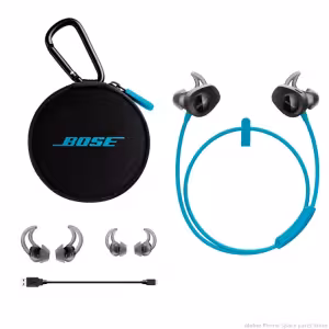 Bose SoundSport Wireless Headphones Bluetooth Sweat Resistant Aqua