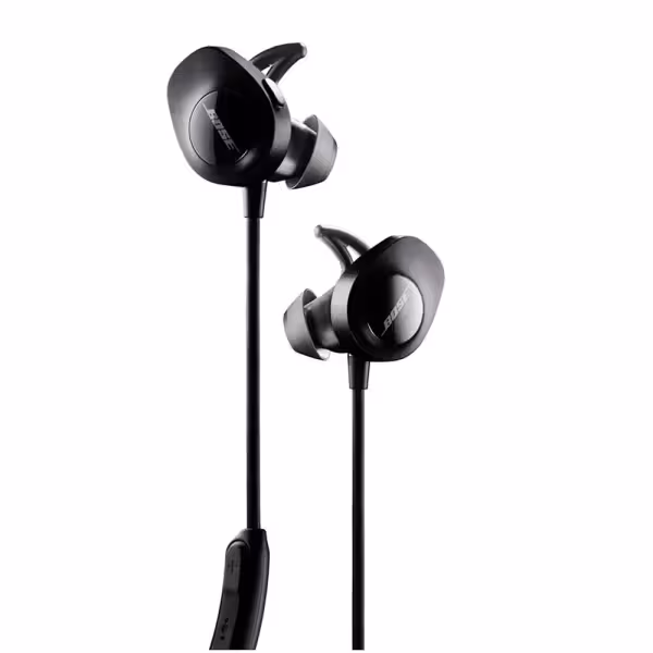 Bose SoundSport Wireless Headphones Black Bluetooth NFC