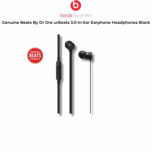 Beats by Dr. Dre urBeats3 Black Wired 3.5mm Earphones