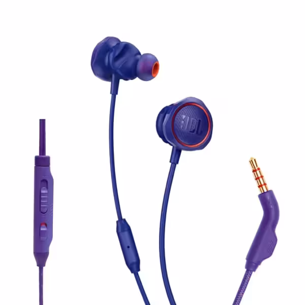 JBL Quantum 50 Wired In-Ear Gaming Headset Purple (3.5mm)