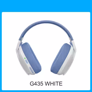 Logitech G435 LIGHTSPEED Wireless Gaming Headset White USB-C Bluetooth
