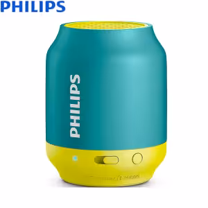 Philips BT25 Wireless Portable Mini Speaker Blue (2W)