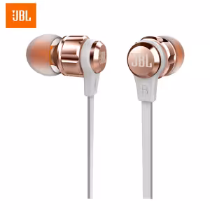 JBL T180A Wired In-Ear Earphones with 9mm Driver Pink