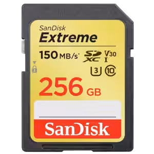 SanDisk SD Card SDXVE micro SDHC SDXC UHS-I - 256gb
