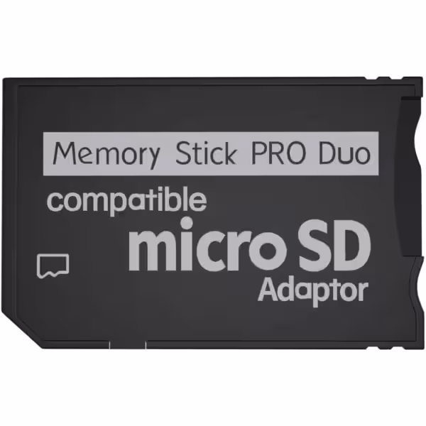 PSP Memory Card Adapter Micro SD to MS Pro Duo – Sony PSP 1000 2000 3000