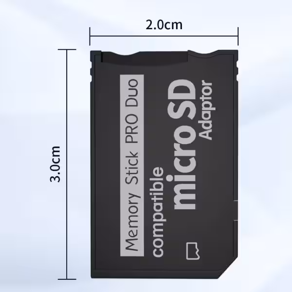 PSP Memory Card Adapter Micro SD to MS Pro Duo – Sony PSP 1000 2000 3000