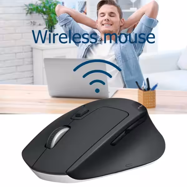 Logitech M720 Triathlon Multi-Device Bluetooth Wireless Mouse