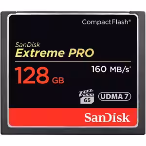 SanDisk 128GB Extreme Pro Compact Flash Memory Card