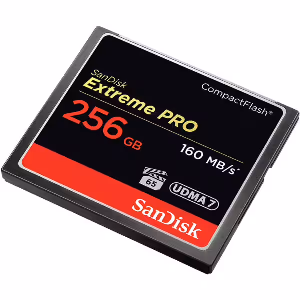 SanDisk 256GB Extreme Pro Compact Flash Memory Card