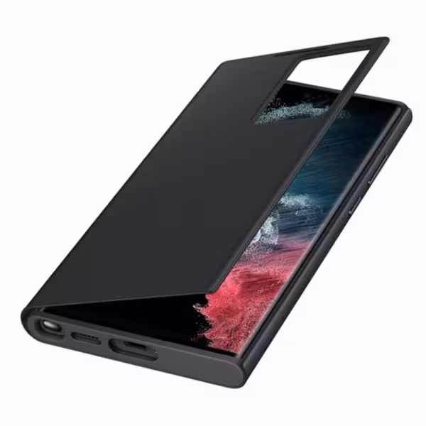 Samsung Galaxy S24 Ultra Smart View Wallet Case Black