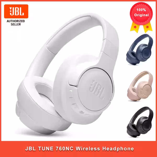 JBL TUNE 760NC Wireless Headphone - white