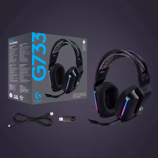 Logitech G733 LIGHTSPEED Gaming Headset - kda