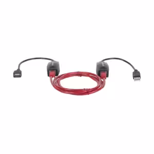 USB-A Line Extender, for use with RJ45 network cable (not included), extends USB Device up to 60m, b