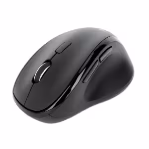 Ergonomic Wireless Mouse, Right Handed, Adjustable 800/1200/1600dpi, 2.4Ghz (up to 10m), Six Button 