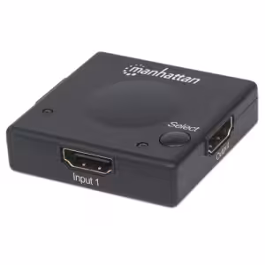HDMI Switch 2-Port, 1080p, Connects x2 HDMI sources to x1 display, Automatic and Manual Switching (v