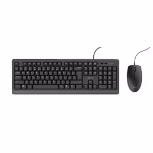 Trust Primo Combo TKM-250 Wired Keyboard and Mouse Set Brown Box