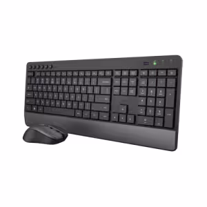 Trust Trezo Comfort Quiet Full-size Wireless Keyboard and Mouse Set 24533