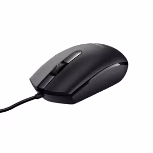 Trust TM-101 ECO Wired Ambidextrous Mouse Black