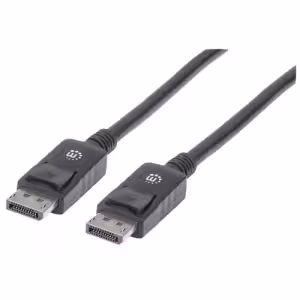 Manhattan AVMN307116 DisplayPort 1.2 Cable 4K@60Hz 2m Black