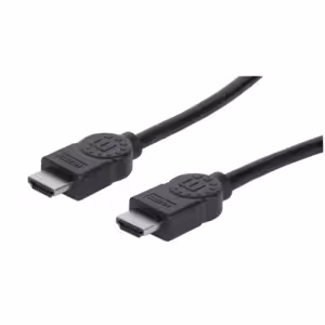 HDMI Cable with Ethernet, 4K@30Hz (High Speed), 2m, Male to Male, Black, Equivalent to Startech HDMM