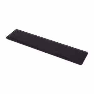 Ergonomic Wrist Rest Keyboard Pad, Black, 445  100mm, Soft Memory Foam, Non Slip Rubber Base, Black,