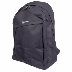 **Knappack Backpack 15.6", Black, LOW COST, Lightweight, Internal Laptop Sleeve, Accessories Pocket,