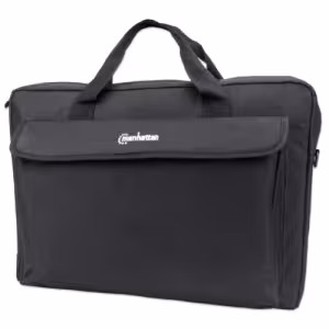 Manhattan London 17.3" Top Loader Laptop Bag Black