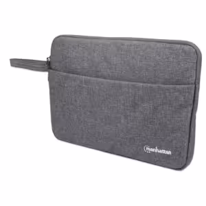 Seattle Laptop Sleeve 14.5", Grey, Padded, Extra Soft Internal Cushioning, Main Compartment with dou