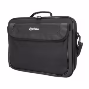 Cambridge Laptop Bag 15.6", Clamshell Design, Black, LOW COST, Accessories Pocket, Document Compartm