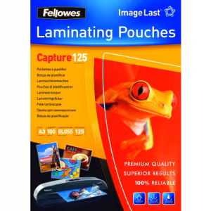 Fellowes IL A3 Laminating Pouches 125 Micron 5307506 100 Pack