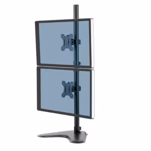 Fellowes Pro Dual Stack Freestanding Monitor Arm 8044001
