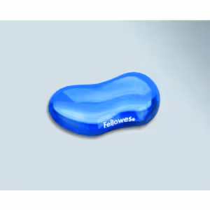 Fellowes Crystals Flex Wrist Rest Blue 91177-72