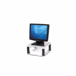 Fellowes Premium Monitor Riser Platinum 91717