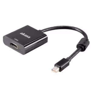 AKASA Mini DisplayPort to HDMI Active Converter 20cm AK-CBDP09-20BK