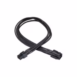 AKASA Flexa V6 Fully Braided 6-Pin VGA Cable Black