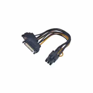 Akasa SATA to 6-pin PCIe Power Adapter Cable AK-CBPW13-15